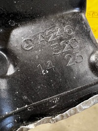 фото thumb №6, Лист защита тепловая выхлоп mercedes b-klasa w246