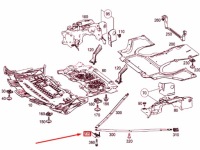 Купить Mercedes-benz sl r231 подкладка под подъемник a2316280049, фото thumb