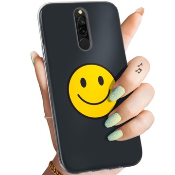 ЧЕХОЛ ДЛЯ XIAOMI REDMI 8 УЗОРОВ SMILE SMILE EMOJI КОРПУС КРЫШКА-ЧЕХОЛ
