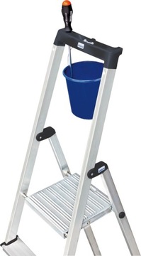 Лестница отдельностоящая Krause Solidy 1x3 126214