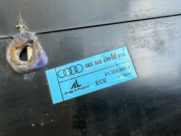 фото thumb №10, Audi a6 c5 рестайлінг лампа зад накладка багажник кришка універсал 4b9945695m