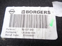 фото thumb №4, Opel astra k hb обшивки багажника l/r