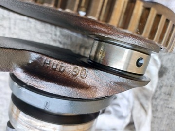 фото thumb №9, Bmw e46 e87 e90 e91 2.0 n46b20 wał коленчатый hub90 07r