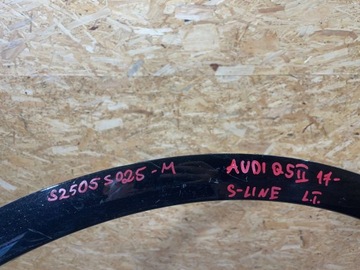 фото thumb №12, Audi q5 ii 2 17- s-line планка накладка na крило лівий зад задня