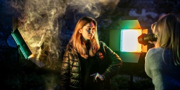 Студийная светодиодная лампа Newell RGB Vividha Effect 2700K - 10000K 60W DMX эффекты