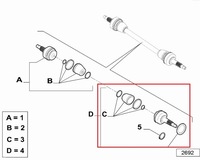 фото thumb №1, Шарнир задний внутренний alfa romeo giulia