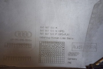 фото thumb №13, Audi a4 b9 рестайлинг sedan 8w5 19-r. задний бампер зад 8w
