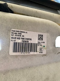 фото thumb №4, Volvo v60 ii потолок панорама крыша стеклянный люк 32260780