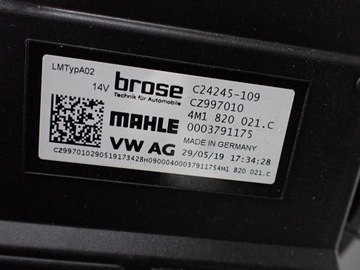 фото thumb №8, Обігрівач повітродувка європа 4k1820005s 4m1820021c audi e-tron 4ke 19r