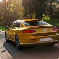 фото thumb №9, Спойлер спойлер na крышка vw arteon cc 2019-2023 lip чёрный блеск abs !