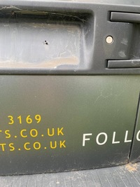 фото thumb №7, Дверь задняя задние левая створка fiat doblo ii combo d 168 красные wwa