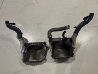 фото thumb №1, Porsche cayenne 7p5 lift turbo kompletny интеркулер левый ловушка труба