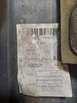 фото thumb №6, Планка накладка порогова ліва jaguar xf x250 рестайлінг ner