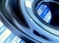 Нове лист накладка корпус вентилятора двигуна перед 1 задні fiat 126 126p Зі Шроту, фото thumb