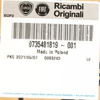 фото thumb №7, Накладка бампера задняя abarth 500 2007-2015 735481819