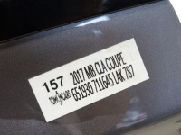 Дверь левая левая задний задние mercedes cla w117 купе lak 787 Киев, фото thumb