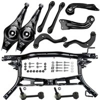 фото thumb №1, Рама підвішування зад балка важіль x8 szt важелі зад skoda octavia ii гвинти