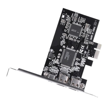 Плата контроллера PCI-E PCI Express FireWire 1394a