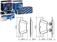 фото thumb №9, 0986494427 bosch гальмівні колодки гальмівні /p/db gl 320