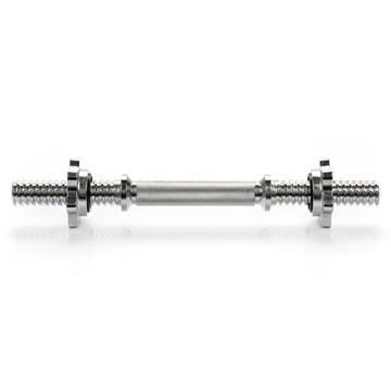 Zestaw 2x gryf prosty gryfik śrubowy stal chromowana śr 25 mm Meteor 35 cm