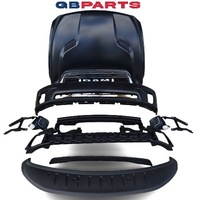 фото thumb №1, Kompletny бампер капот решётка радиатора хром dodge ram 1500 2013-2018