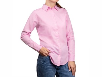 Женская рубашка Tommy Jeans, розовая