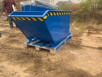 Низкий, широкий контейнер PMUC LIGHT 1500 л.