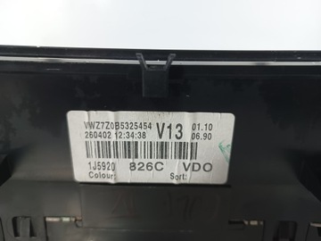 фото thumb №5, Vw golf iv 4 97-06 спідометр  прилади obrotomierz оригінальний номер 1j5920826c