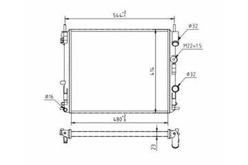 фото thumb №2, Радіаторів clio ii 1.2 8v 99-01 з клімат hart