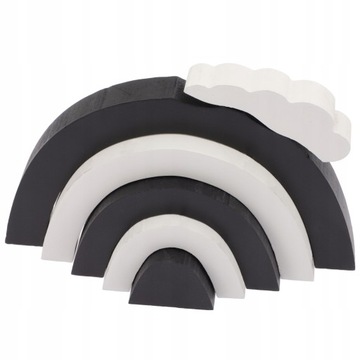 Rainbow Stacking Toy Building Blocks Moduł