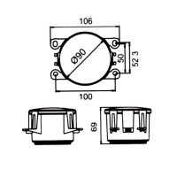 Призначені денні ходові вогні led до renault peugeot ford mitsubishi suzuki Недорого, фото thumb