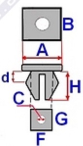 фото thumb №3, Кліпси захист двигуна ford fiesta ka mondeo scorpi