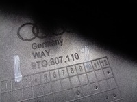 фото thumb №9, Накладка бампера передняя спойлер audi rs5 8t 8t0 lift