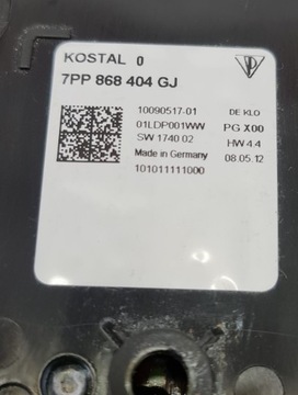 фото thumb №7, Лампа освітлення кабіни панель porsche cayenne ii