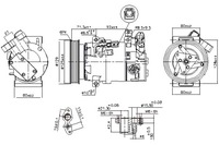 фото thumb №1, Nissens компрессор кондиционера nissan micra v renault captur i clio