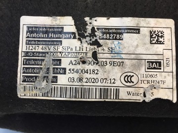 фото thumb №9, Mercedes gla ii 2 h247 боковина багажника левый зад