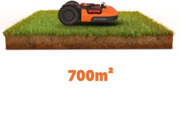 Аккумуляторная газонокосилка Worx WR167E Landroid M700 Plus