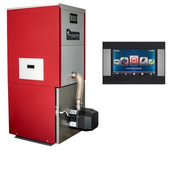 Котел пеллетов, пеллет MPM Econergy 15KW Ecotouch 860 Controller