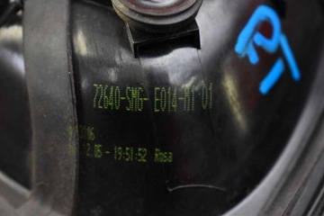 фото thumb №7, Ручка права зад задня чорна 72640-smg-e014-m1 honda civic 8 viii 5d hb