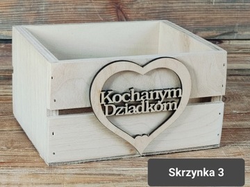 ДЕРЕВЯННАЯ КОРОБКА ПОДАРОЧНАЯ БАБУШКА БАБУШКА ДЕДА БАБУШКА И ДЕДА ПОДАРОЧНЫЕ УЗОРЫ ЦВЕТА