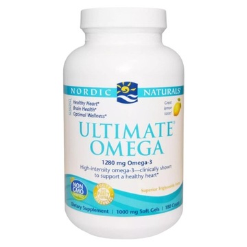 Nordic Naturals Ultimate Omega, 1280mg 180 kaps