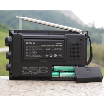 Портативное стерео радио Tecsun PL-660 FM AM SW SSB