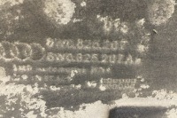 Левая накладка подвеска audi a4 8w2, b9 8w0825207 2.0l дизель 110kw 2015 Оригинал, фото thumb