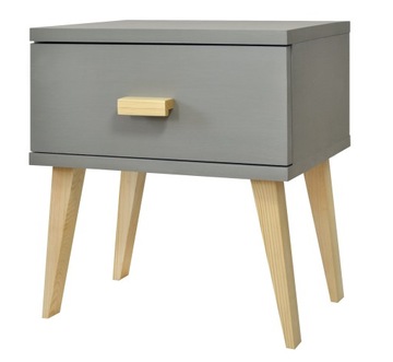 SEVONA WOODEN LOFT SCANDINAVIAN BED тумбочка HIT