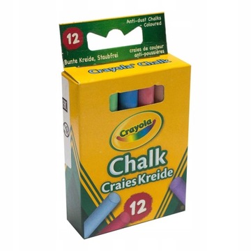 НАБОР НЕОНОВЫХ МЕЛОВ Цвета БЕЗПЫЛЫЕ МЕЛКИ Crayola ДЛЯ ДЕТЕЙ