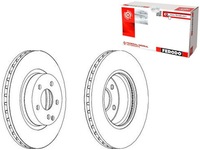 фото thumb №1, Ferodo тормозные диски тормозные 2szt mercedes cls c219 e