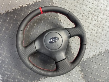 фото thumb №6, Руль subaru impreza wrx gd gc8 gg forester новая кожа celownik / sti