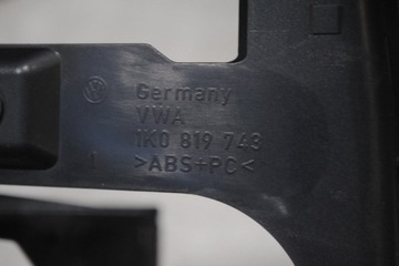 фото thumb №8, Решітка повітропровід середня 1k0819743, 1k0857921a vw golf v hb