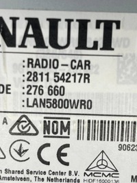 фото thumb №9, Dacia duster ii 2018 середина карти do навігації cd/dvd