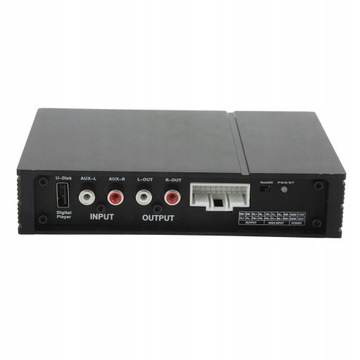 Автомобильный усилитель DSP, 4-канальный вход RCA